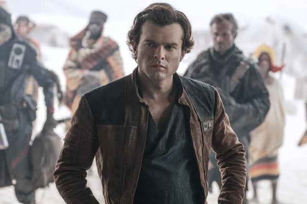 Actor Alden Ehrenreich in Solo