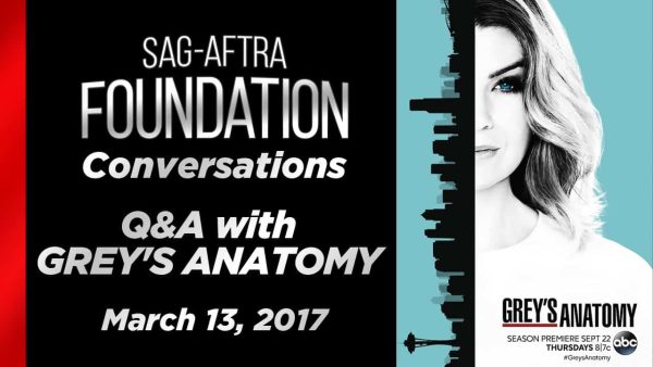 Watch: SAG Conversations with the Stars of ‘Grey’s Anatomy’, Kevin McKidd Jesse Williams and Sarah Drew