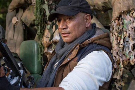 Actor Temuera Morrison in the film Occupation