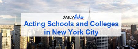 Acting Schools NYC