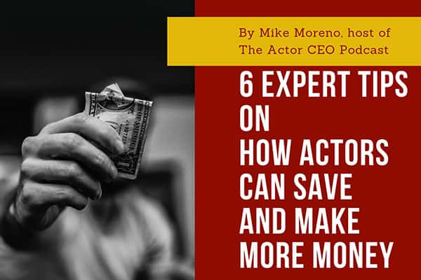 how to make money as a working actor