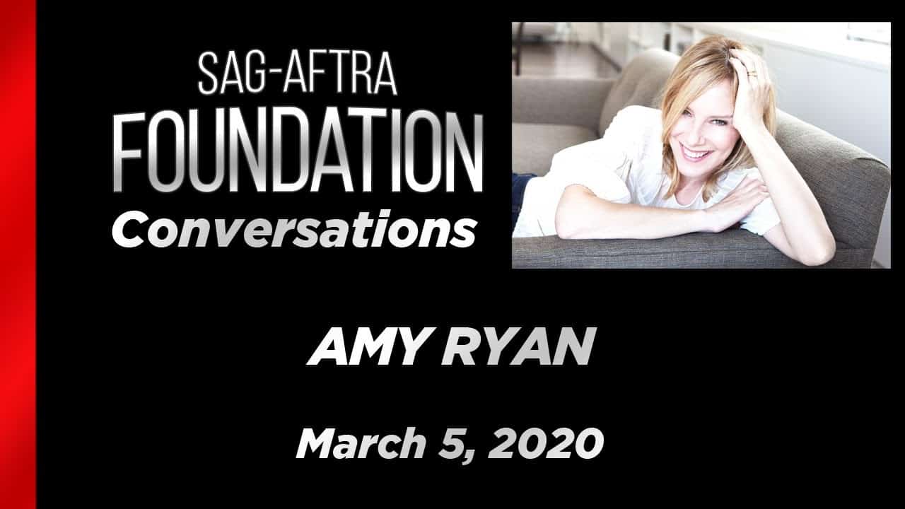 Watch: SAG Conversations with Amy Ryan