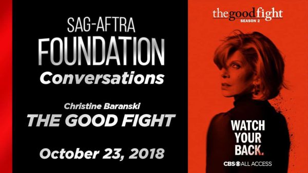 Watch: SAG Conversations with ‘The Good Fight’ Star Christine Baranski