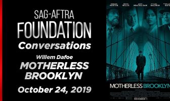 Watch: SAG Conversations with Willem Dafoe