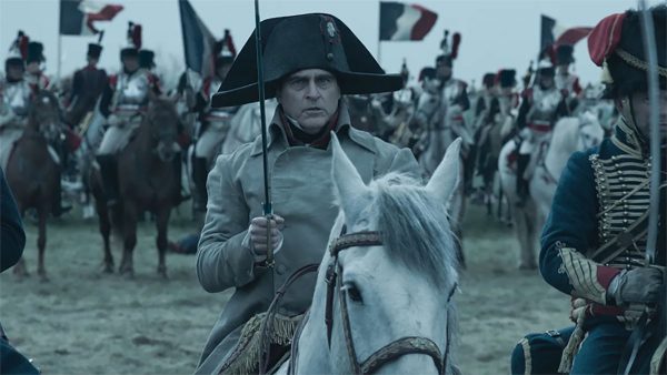 Joaquin phoenix in Ridley Scott's Napoleon