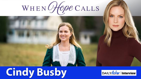 Actress Cindy Busby in When Hope Calls