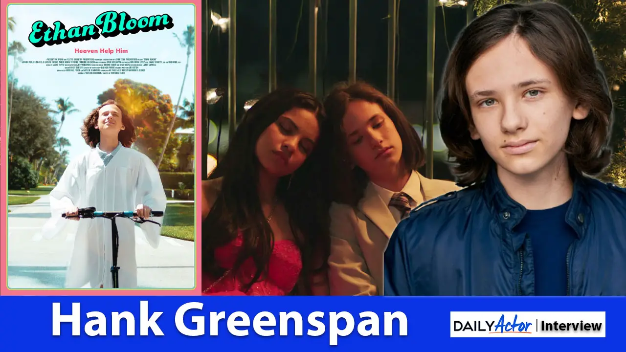 Hank Greenspan on Ethan Bloom, Growing Up on The Neighborhood & His Advice for Young Actors