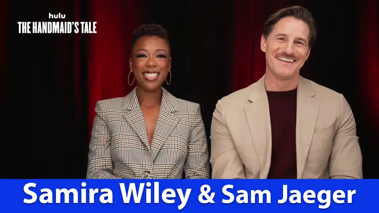 The Handsmaids Tale - Samira Wiley and Sam Jaeger - Interview