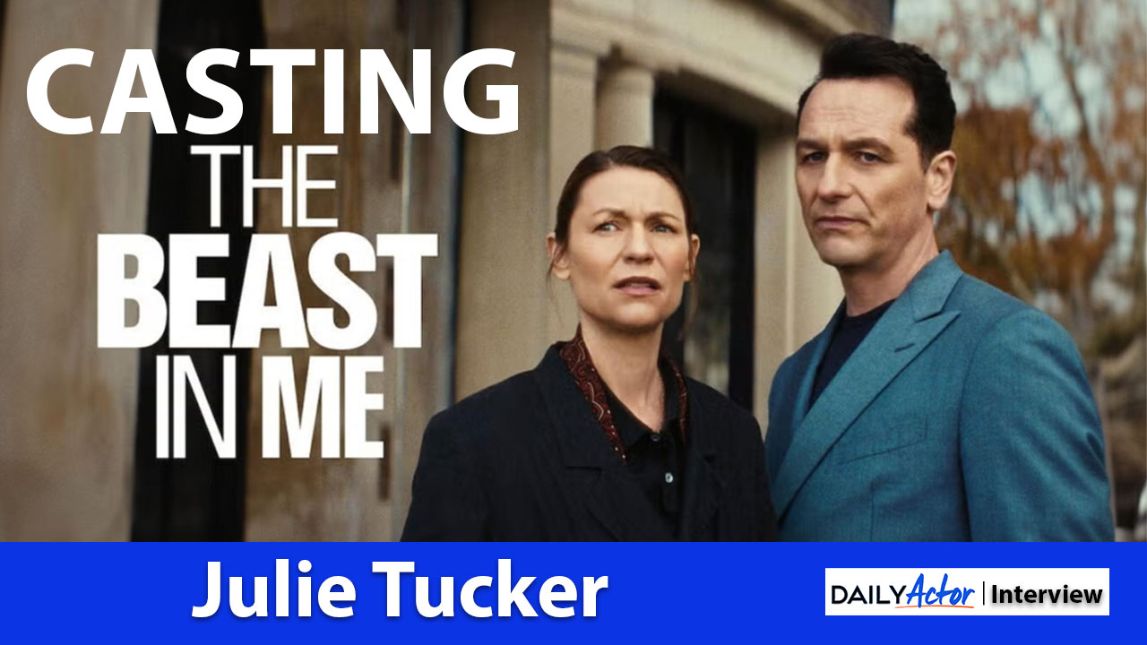 Claire Danes and Matthew Rhys in The Beast in Me, featured in Daily Actor’s interview with casting director Julie Tucker.