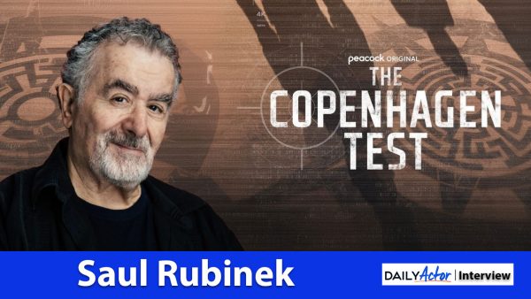 Actor Saul Rubinek in The Copenhagen Test Peacock series interview image