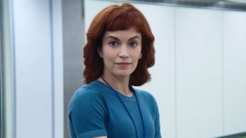 Britt Lower on Her Dual Roles on 'Severance': "A lot of it is internal work"