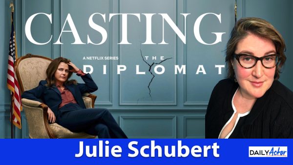 Casting Director Julie Schubert with Keri Russell in The Diplomat