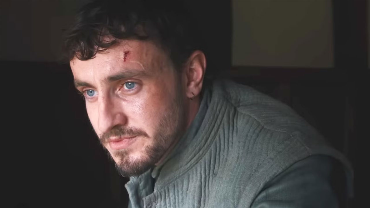 An image of Paul Mescal as William Shakespeare in 'Hamnet'