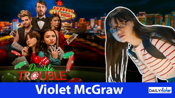Violet McGraw Double Trouble Poster Interview